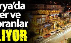 Restoran ve Kafeler Açılıyor