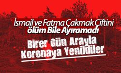 Yaşlı çifti ölüm bile ayıramadı