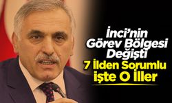 Ali İnci’nin görev bölgesi değişti