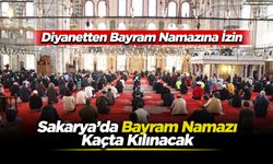 Bayram namazı kaçta kılınacak?