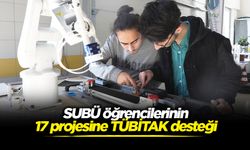 SUBÜ öğrencilerinin 17 projesine TÜBİTAK desteği