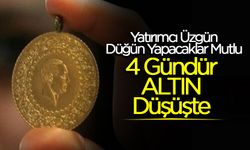 Altın 4 Gündür Düşüşte