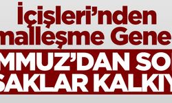 İçişleri’nden 1 Temmuz genelgesi