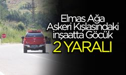 Elmas Ağa Askeri Kışlasındaki inşaatta Göcük
