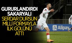 Sakaryalı Serdar Dursun Milli Formayla İlk Golünü Attı