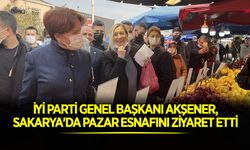 Meral Akşener Pazar Esnafını Ziyaret Etti