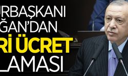 Cumhurbaşkanı Erdoğan'dan Asgari Ücret Açıklaması