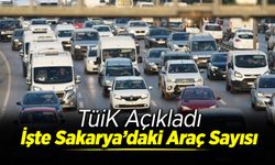 İşte Sakarya'ya Kayıtlı Araç Sayısı