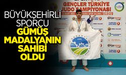 Büyükşehirli sporcu gümüş madalyanın sahibi oldu
