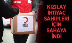 Kızılay İhtiyaç Sahipleri için Sahaya İndi