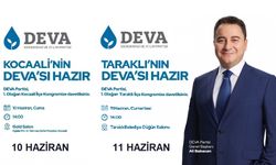 DEVA Partisi iki ilçede kongrelerini yapıyor