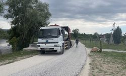 Gölya Tabiat Parkında Soğuk Asfalt Çalışması