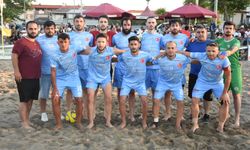 Plaj Futbolunda Kupa Namazgahspor’un