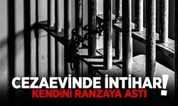 Cezaevinde İntihar!