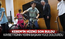 Ekrem Yüce Küçük Kerem'i Sevindirdi