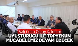 Uyuşturucu ile Topyekun Mücadelemiz Devam Edecek