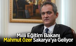 İşte Bakan Özer'in Sakarya Programı