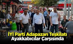 İYİ Parti Adapazarı Teşkilatı Ayakkabıcılar Çarşısında