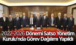 Satso Yönetim Kurulu'nda Görev Dağılımı Yapıldı