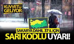 Meteoroloji'den Sarı Kodlu Uyarı!