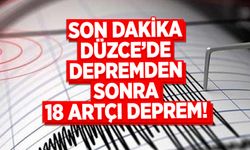 AFAD Açıkladı! Depremden Sonra 18 Artçı Deprem!