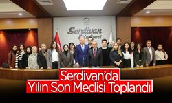 Serdivan’da Yılın Son Meclisi Toplandı