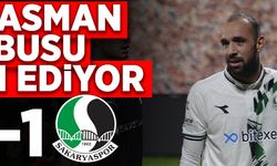 Sakaryaspor Deplasmanda Yine Kayıp