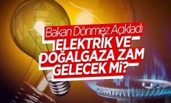 Elektrik ve Doğalgaza Zam Gelecek Mi? Bakan Açıkladı