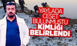 Yaylada Bulunan Cesedin Kimliği Belli Oldu