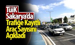 TÜİK Açıkladı: Sakarya'daki Araç Sayısı