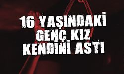 16 Yaşındaki Genç Kız Kendini Astı