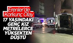 17 Yaşındaki Genç Metrelerce Yüksekten Düştü
