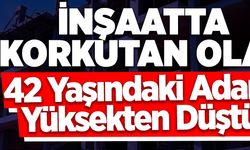 İnşaatta Korkutan Olay!