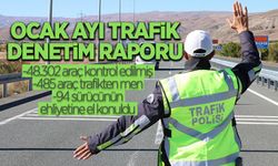 Ocak Ayı Trafik Denetim Raporu