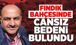 Fındık Bahçesinde Cansız Bedeni Bulundu