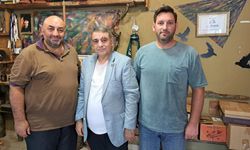 Başkan Taner Belge Ve Aykut Saban’dan LC Haber’e Ziyaret
