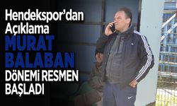 Hendekspor'da Murat Balaban Dönemi