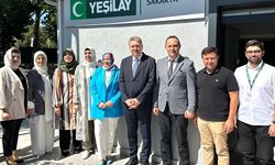 Sakarya Milletvekili Ertuğrul Kocacık'tan Yeşilay Sakarya Şubesine Destek Ziyareti