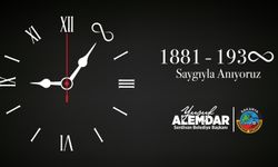 Başkan Alemdar’dan 10 Kasım Mesajı