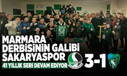 Marmara Derbisinin Galibi Sakaryaspor!