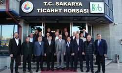 Türkiye Odalar ve Borsalar Birliği Başkanı M. Rifat Hisarcıklıoğlu, STB'yi Ziyaret Etti