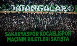 Sakaryaspor Kocaelispor Maçının Biletleri Satışta!