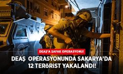 DEAŞ Operasyonunda Sakarya’da 12 Kişi Yakalandı