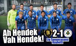 Ah Hendek Vah Hendek! Hendekspor Yine Kayıp