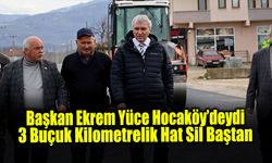 Başkan Ekrem Yüce Hocaköy’deydi