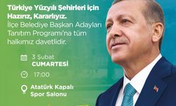 AK Parti'de Aday Tanıtım Toplantısı 3 Şubat'ta Yapılacak