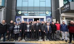 Osman Çelik’ten Türk Metal Sendikası, SATSO VE MÜSİAD’a Ziyaretler