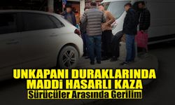 Kazaya Karışan Sürücüler Arasında Gerilim...