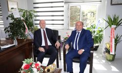 Kaymakam Balcı'dan Başkan Ata'ya Hayırlı Olsun Ziyareti