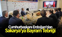 Cumhurbaşkanı Erdoğan’dan Sakarya’ya Bayram Tebriği
